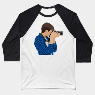 Photographer Taking Pictures Baseball T-Shirt